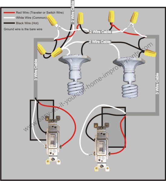 3 Way Switch Wiring Diagram