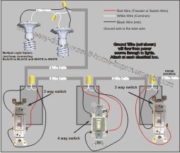 4 Way Switch Wiring