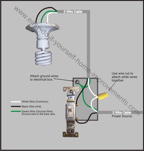 Wiring Diagram For Light Switches from www.easy-do-it-yourself-home-improvements.com